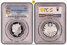 2012 50C Silver PR68DCAM