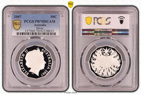 2007 50C Silver PR70DCAM