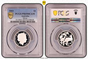 2004 $1 Silver PR69DCAM