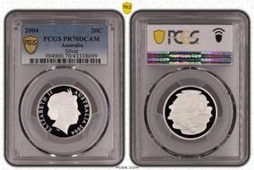 2004 20C Silver PR70DCAM
