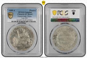 1908-A Piastre Lec-291 N1