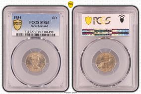 1954 6D MS63