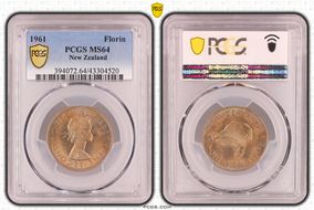 1961 Florin MS64