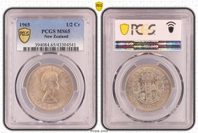 1965 1/2 Cr MS65