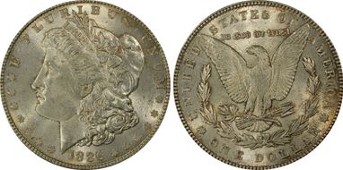 1888 $1 MS65