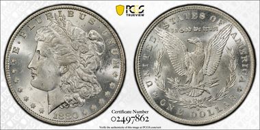 1880-O $1 MS64