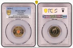 2020-C $2 Firefighters Colorized MS67