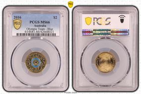 2016 $2 Olympic Team - Blue MS66