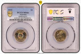 2016 $2 Paralympics Colorized MS66
