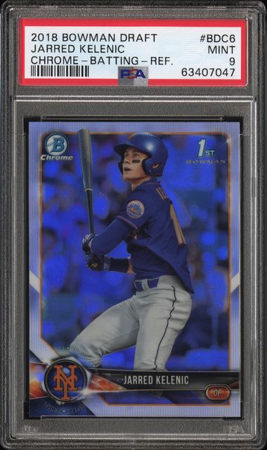 2018 Bowman Bowman Draft Refractor #BDC-6 Jarred Kelenic front