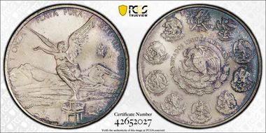 2011-Mo Onza Libertad Ag MS68