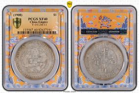 (1908) $1 Y-14 LM-11 XF40