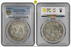 (1909-11) $1 Y131 LM-187 Inc.Swl DDO N1
