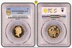1985 $1 PR69DCAM