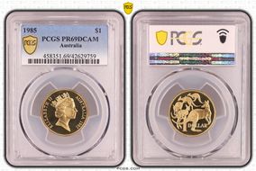 1985 $1 PR69DCAM