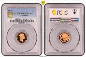 1985 1C PR70DCAM