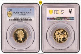 1985 $1 PR68DCAM