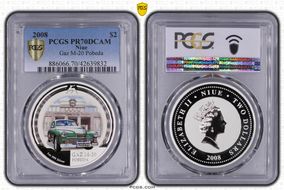2008 $2 Gaz M-20 Pobeda PR70DCAM