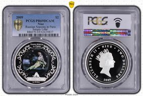 2009 $2 Russian Seasons in Paris Sergey Lifar SP69DCAM