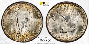 1923-S 25C MS67+