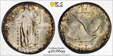 1924-D 25C MS67+