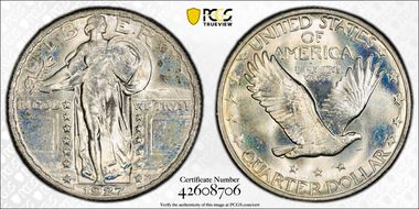 1927 25C MS67+