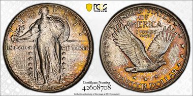 1927-D 25C MS66+