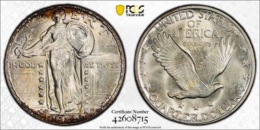 1929-D 25C MS67
