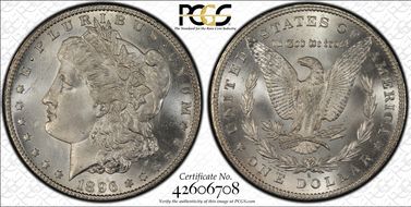 1896-S $1 MS64