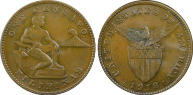 1918-S 1C Allen-2.16a, FS-501 Large S MS65BN