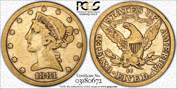 Cert 03180672 - Coin Image