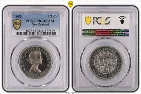 1953 1/2 Cr PR64CAM