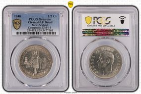 1940 1/2 Cr Centennial KM-14 N1