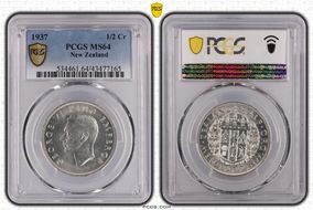 1937 1/2 Cr MS64
