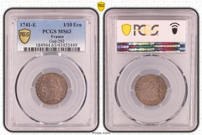 1741-E 1/10 Ecu Gad-292 MS63