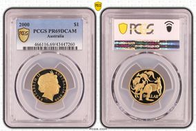 2000 $1 PR69DCAM