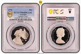 1970 50C Captain Cook PR68DCAM
