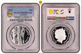 2019 50C Indigenous Languages Ag PR69DCAM