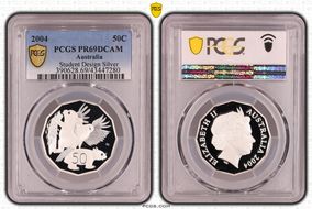 2004 50C Student Design Silver PR69DCAM