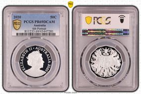 2020 50C 6th Portrait PR69DCAM