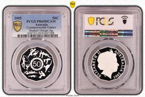 2005 50C Commonwealth Games Student Design Ag PR69DCAM