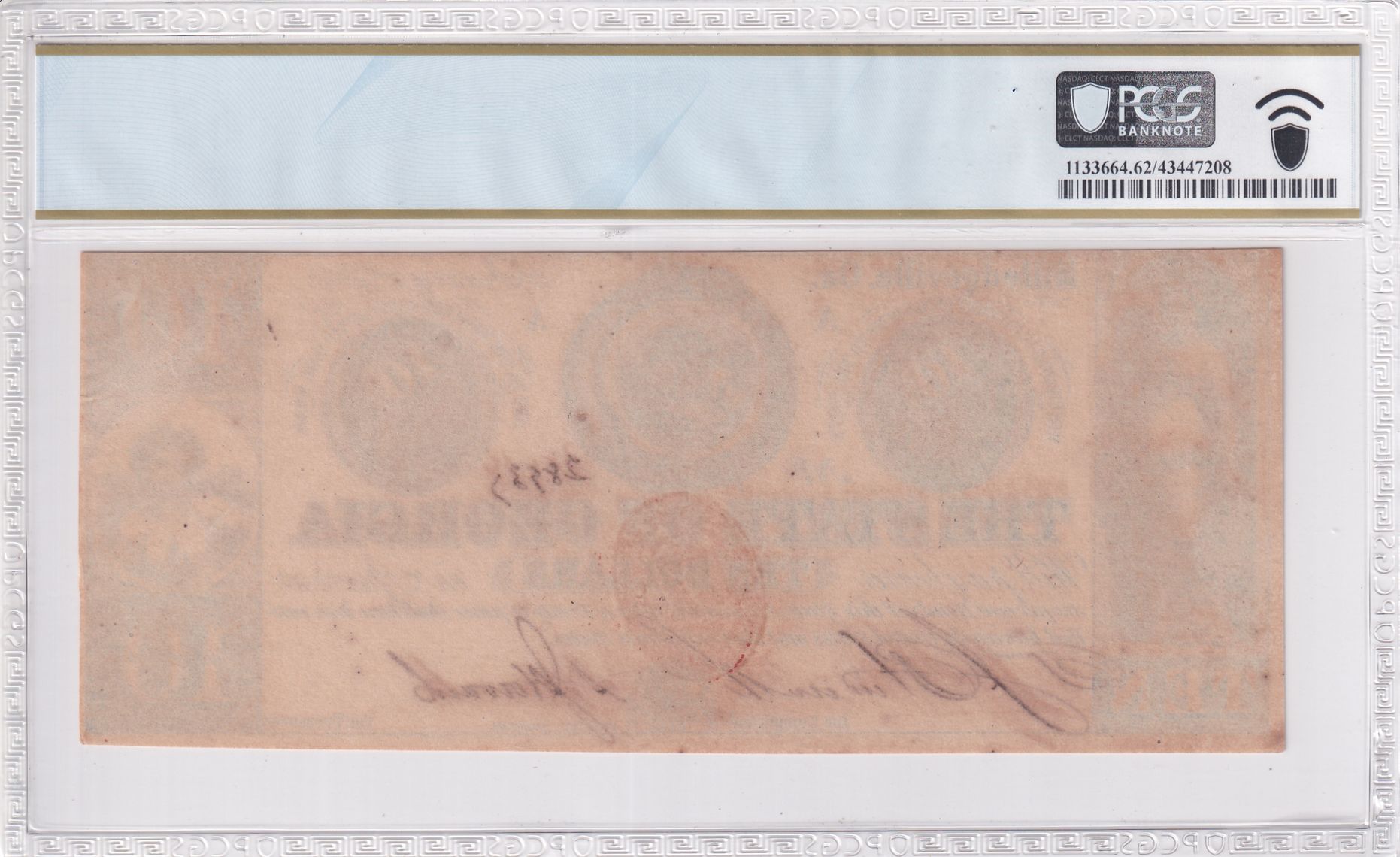 Pcgs Lookup PCGS Certificate Verification Banknote Details for Cert #43447208