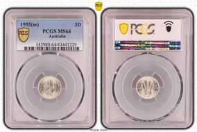 1955(m) 3D MS64