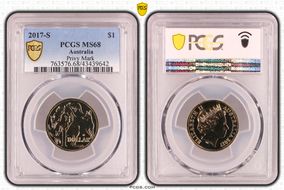 2017-S $1 Privy Mark MS68
