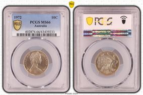 1972 10C MS66