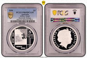 2006 $5 Jeffrey Smart Keswick Siding PR69DCAM