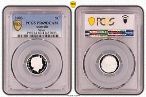 2003 5C Silver PR69DCAM