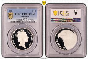 1994 $10 Eagle PR70DCAM