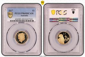 2017 $2 PR69DCAM