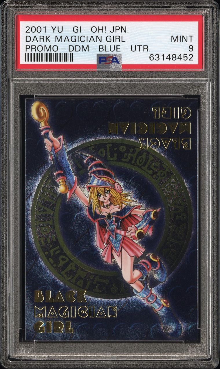 YU-GI-OH JAPANESE TOURNAMENT PROMO CARD CARDS G3-11 Dark Magician Girl PSA  Rare!